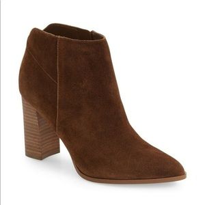 Ivanka Trump Carver Pointy Toe Booties